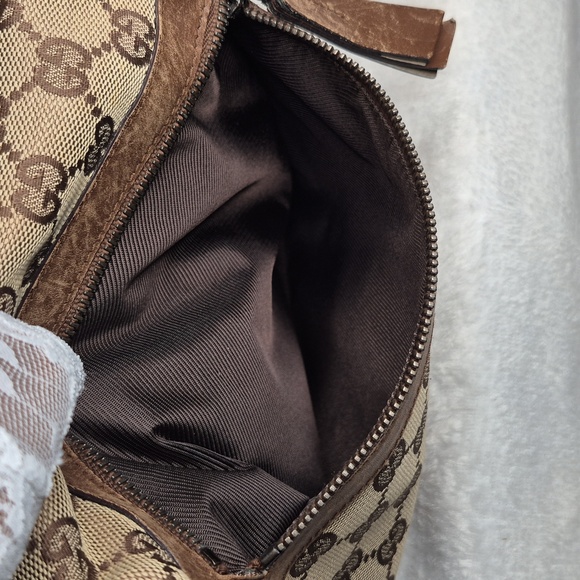 Gucci Vanity Square GG Monogram Canvas Leather Shoulder Bag - Picture 16 of 17